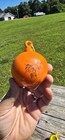 Lot 8 VTG Indent Reflector BALL Christmas Ornaments Ceramic Colorful Hand Paintd — photo 6