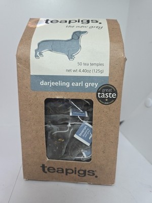 Teapigs darjeeling earl grey 50 tea temples. Exp. 07/29