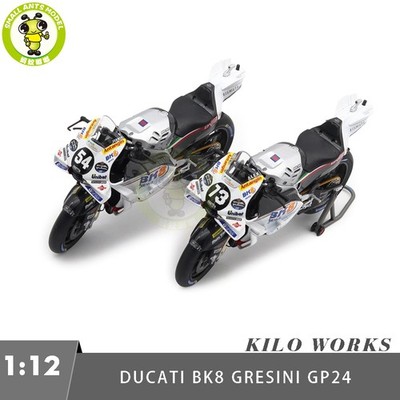 1/12 Kiloworks BK8 Gresini MOTOGP Ducati San Marino GP Diecast Motorcycle Model