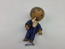 Messem&auml;nnchen Figur DDR 14cm Leipziger Messe Maskottchen MM blau Vintage #253198