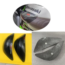 For Kawasaki ZX6R 636 19-24 R&G racing carbon fiber Fule tank sliders decal
