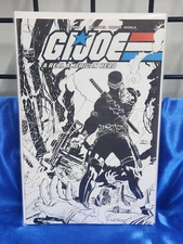 GI JOE Real American Hero #306B B&W. We Combine. We Pack Well