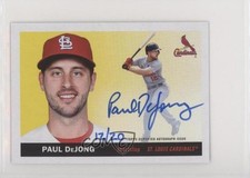 2020 Topps Archives 1955 Topps Minis Auto 12/20 Paul DeJong #55M-77 Auto 1b8