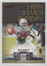 2021 Panini Prestige Any Given Sunday Xtra Points Red 63/299 Kenyan Drake 10j2