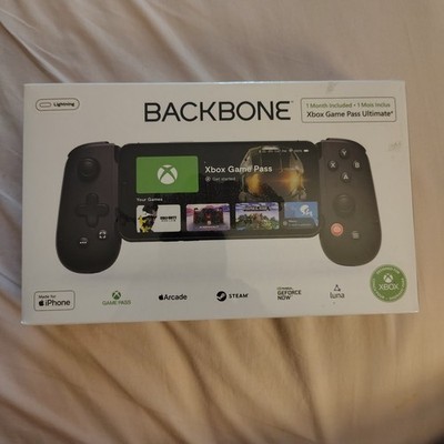 Backbone Mobile Controller Black for iPhone Lightning Xbox Apple Arcade