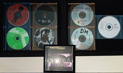 Depeche Mode 8-CD Lot *7-Original jewel cases (Not included) *See list below