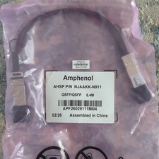 Amphenol QSFP112 to QSFP112 Fiber Cable NJAAK...