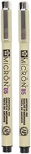 2 Pack Sakura Pigma Micron Fineliner Pen 045mm Black