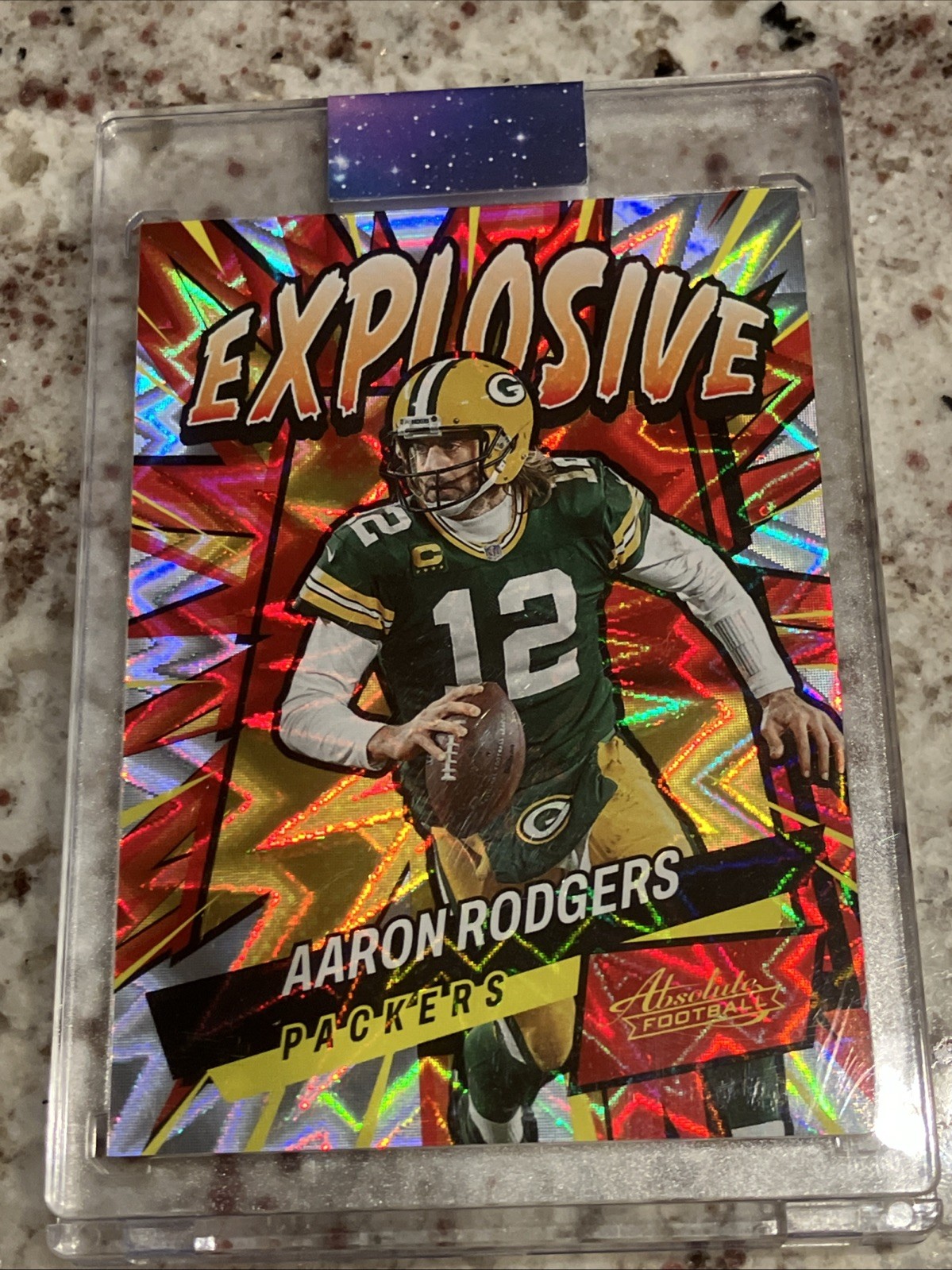 2022 Panini Absolute - Explosive Aaron Rodgers #E3