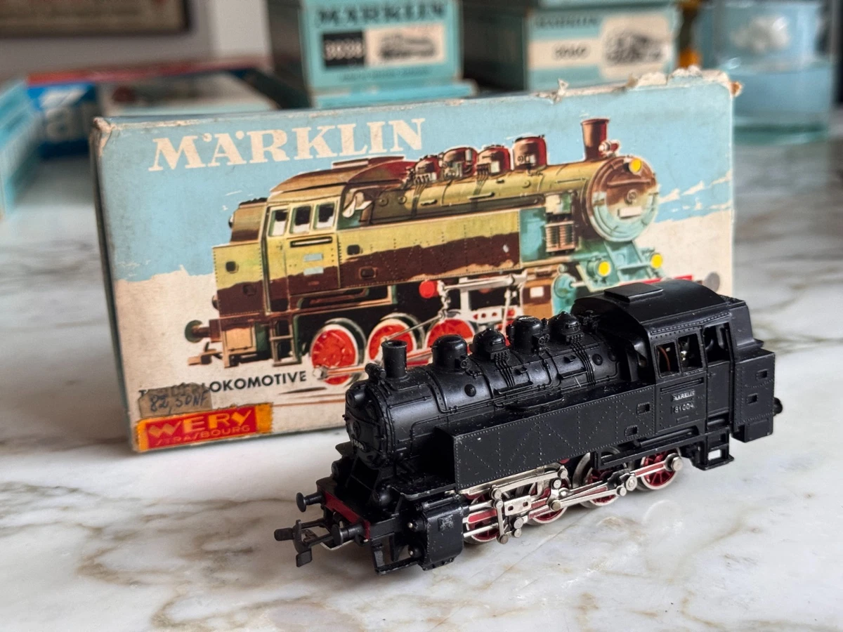 Locomotive Märklin HO 3031 Vapeur DampfLok BR81 004 DB Telex  D Br81 004 Db Telex 1270308390