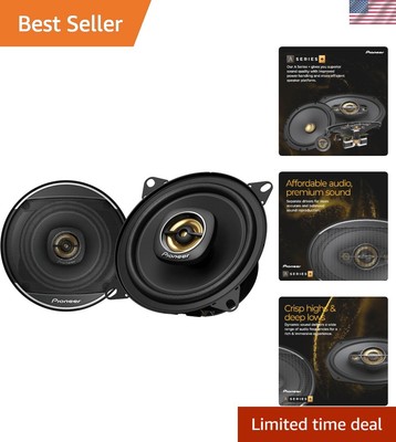 High-Performance TS-A1081F 4-Inch Coaxial Speakers - 230W for Immersive Sound