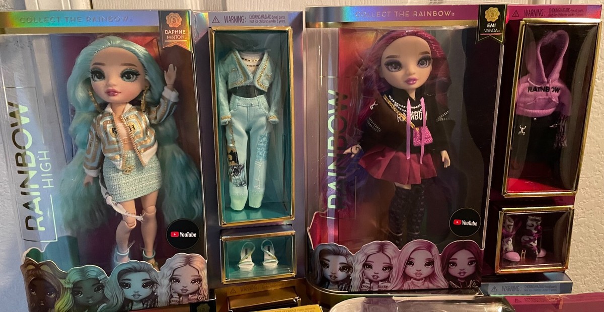 Rainbow High COLLECT THE RAINBOW Series 3 Fashion Dolls COMPLETE