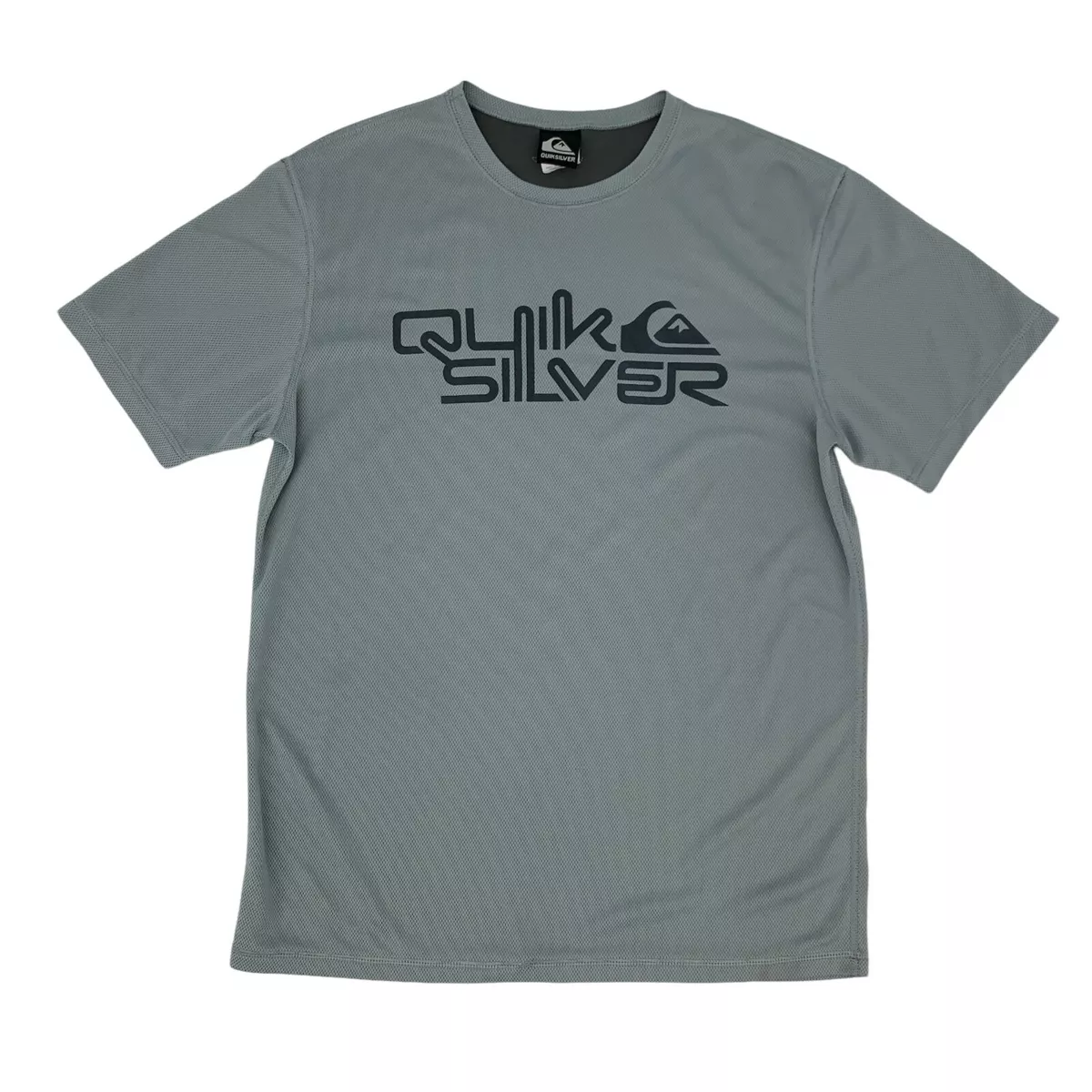 Quiksilver UV Tech T Shirt Mens L Large Short Sleeve Water Sports