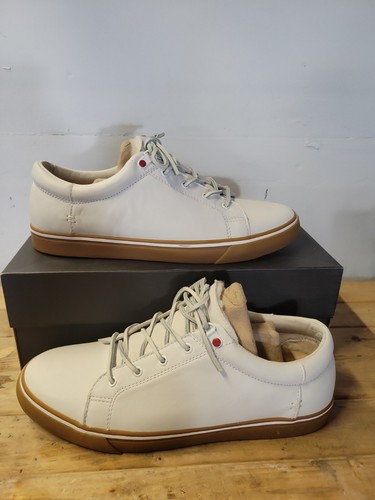 UGG BROCK LUXE WHITE LEATHER WATERPROOF 