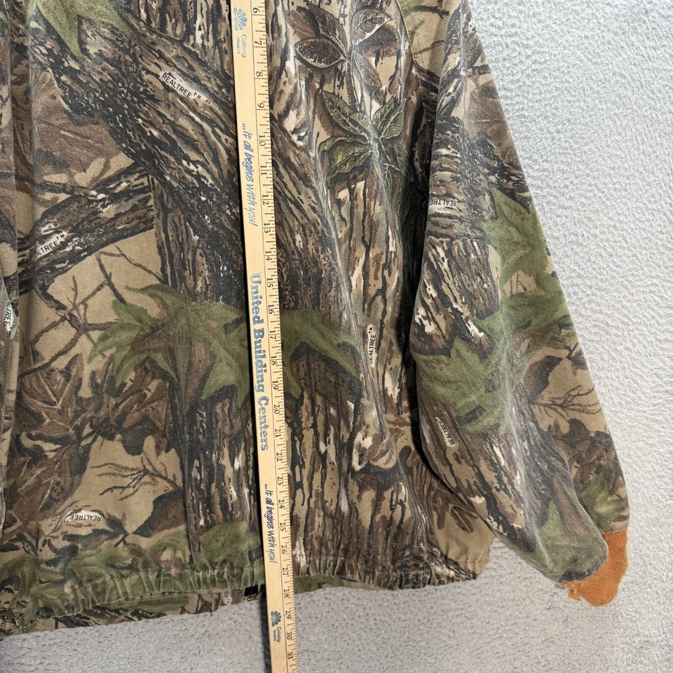 Vintage Camouflage Jacket Adult Extra Large Hunting Camo Workwear 1980s 1990s - Image 4 of 4