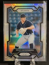 Drue Hackenberg 2024 Panini Prizm Silver Prizm #234 Atlanta Braves RC