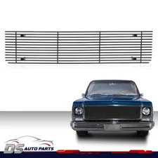 Billet Grille Black Fit For 1973-1980 Chevy GMC C/K Pickup/Suburban 