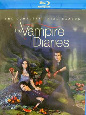 The Vampire Diaries complete Third Season (Blu-Ray, DVD) preowned Get IT  FUN and