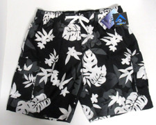 KANU Surf Men's VOYAGE BLACK Swim Trunks Board Shorts Size 2X