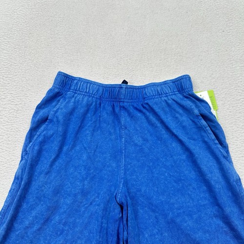 DSG Boys Cotton Jersey Shorts Size Large Youth Blue Comet Wash Everyday Casual - Picture 4 of 7