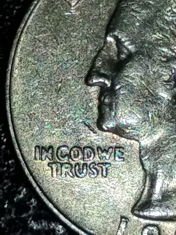 Moneda de cuarto de error 1994 en COD en la que confiamos Foto 2 de 4