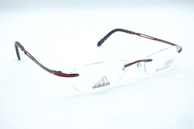 Adidas Rimless Eyeglasses Frames Red A794 6066 51 18 130 Store Display