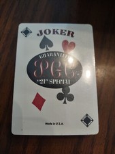 BRAND NEW FACTORY SEALED Made In USA Yellow PLAYING CARDS