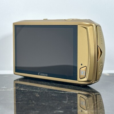 Canon IXY 32S Gold 12.1 MP 4.4x Zoom Compact Digital Camera From