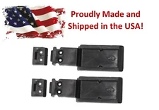 2 Pack Ford Truck Rear Sliding Window Glass Lock/Latch- Fits 1969 thru 1999