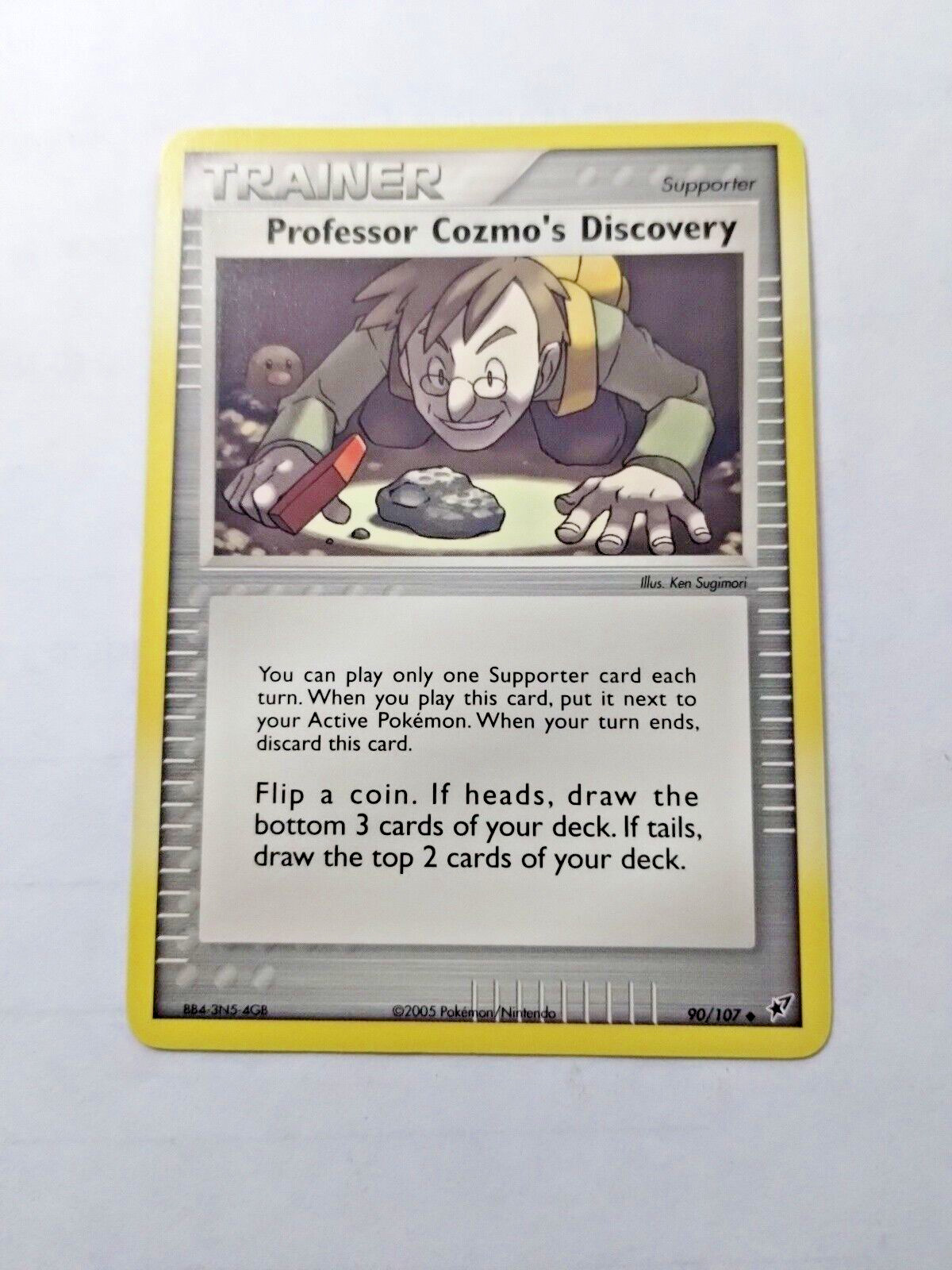 Pokémon Professor Cozmo's Discovery EX Deoxys 90/107 Regular Uncom.-Uncirculated