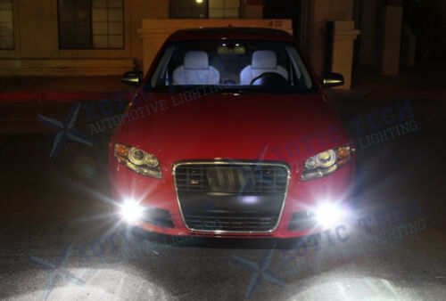 2X 6000K Xenon White LED Fog Driving Light Bulbs For Audi A4 S4 2002-2016 - Picture 9 of 12