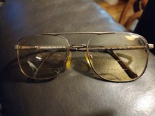 Vintage Luxottica LU1295 Eyeglasses Bronze Metal GP Frame 56-17-140 Italy Spring