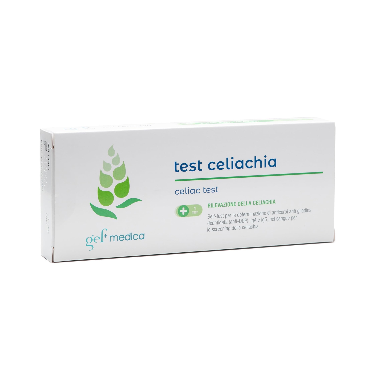 gef+medica | Test Celiachia Intolleranza al Glutine Screening Anticorpi (K2p)