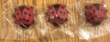 3–Bath & Body Works Decorative Ladybug Hand Soap Topper For Gel/ Foam Soap NEW