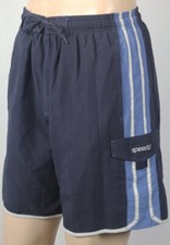 Speedo Navy Blue Swim Shorts Trunks Mesh Lining NWT