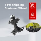 Shipping Container Wheel 8Lugx6.5' Bolt-on Spindle Kit Container Axles w/Handle