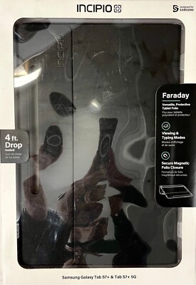 Incipio Faraday Folio Case for Samsung Galaxy Tab S7+ S7 Plus 5G