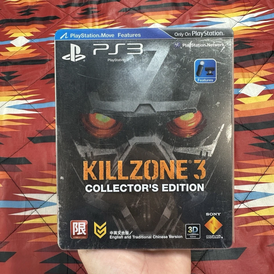 KillZone 3 Collectors Edition Asia Version PS3 Steelbook Tested & Working - Image 2 of 4