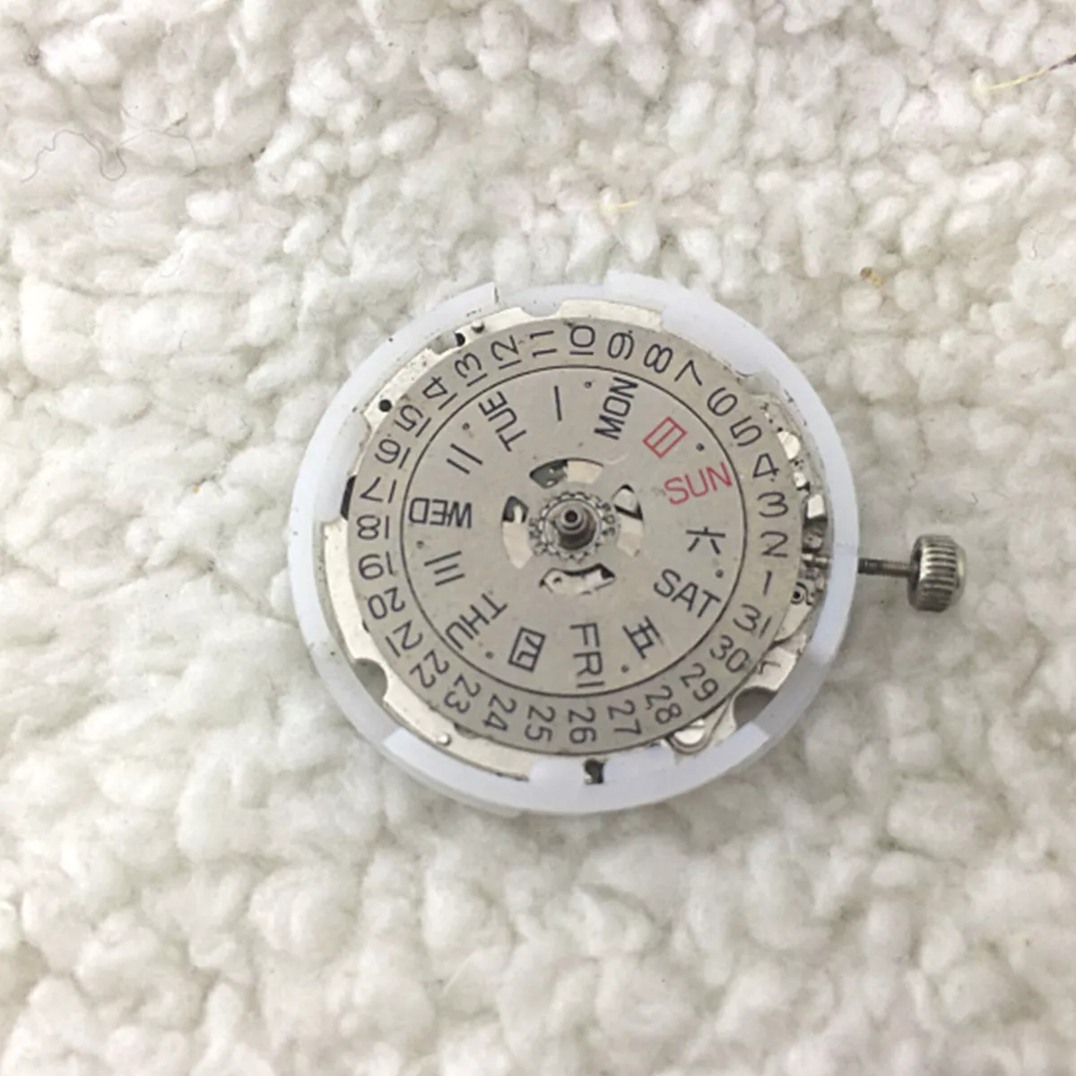 Replacement Plastic Watch Movement Spacer Ring for 8200 Watch