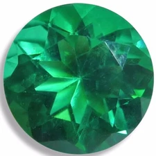 Lab Created Helenite Green Round (7 options) Faceted Loose Gems since 1989 USA