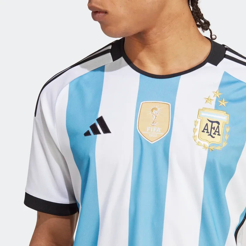 Argentina Jersey 3 Stars Qatar 2022 Official Adidas AEROREADY