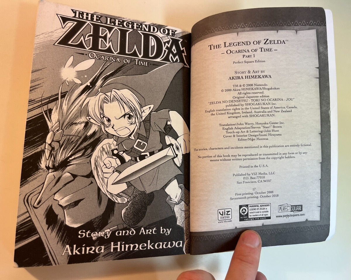 A Study in Legends #1 (Ocarina of Time by Akira Himekawa)