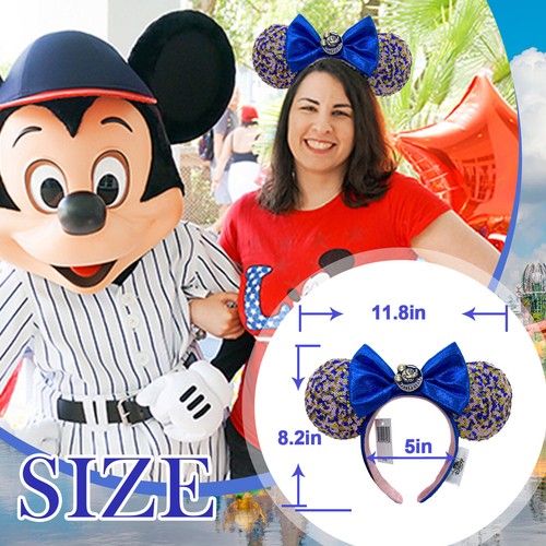 200 Styles Disney Parks Bow Mickey Bow Minnie Mouse Ears Collection Headband - Picture 495 of 595