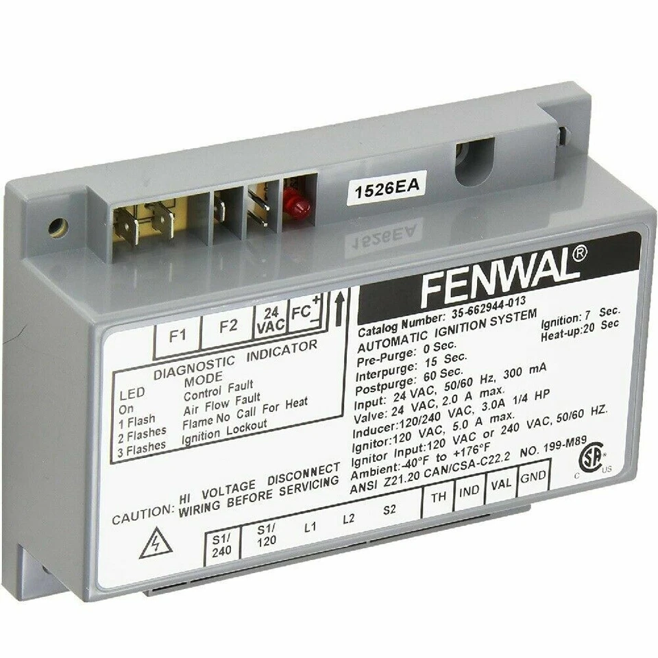 Fenwal 35-662944-013 Automatic Ignition Control System SAME DAY SHIPPING