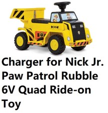   ac power supply battery Charger For Nick Jr. Paw Patrol Rubble 6V Ride on