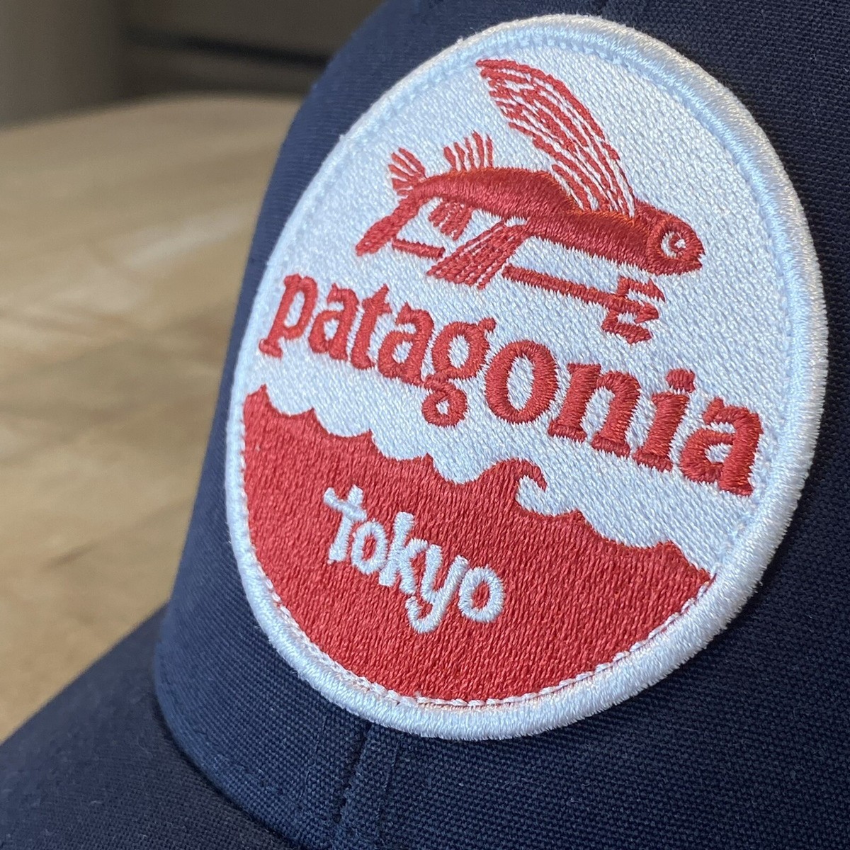 fishpond/patagonia等capセット Patagonia Fitz Roy Fish Hat Cap Snap Back Adjustable Trucker Green