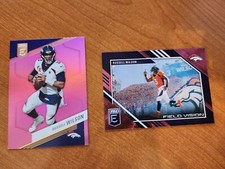 2023 Donruss Elite Football Russell Wilson - Pink Parallel/ Field Vision Broncos