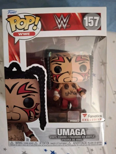 Funko Pop! Umaga 157 WWE Fanatics Exclusive Wrestling