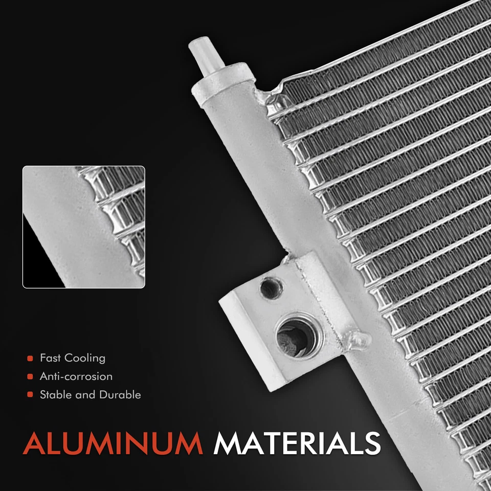 Condensador de aire acondicionado nuevo 1 pieza para Mazda 626 1998 1999 2000 2001 2002 2,0 L 2,5 L GD7A61480B Foto 2 de 4