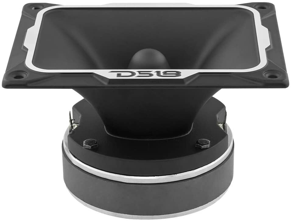DS18 PRO-TWX1 Super Tweeter en plata - 1 pulgadas, marco de aluminio y